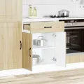 Armoire de cuisine Kalmar chêne sonoma bois d'ingénierie