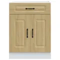 Armoire de cuisine Kalmar chêne sonoma bois d'ingénierie