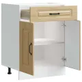 Armoire de cuisine Kalmar chêne sonoma bois d'ingénierie