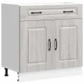 Armoire de cuisine Kalmar sonoma gris bois d'ingénierie