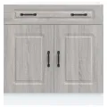 Armoire de cuisine Kalmar sonoma gris bois d'ingénierie