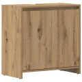 Armoire lavabo de salle de bain chêne artisanal 60x33x60 cm