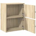 Bibliothèque chêne sonoma 40x24x52 cm bois d'ingénierie
