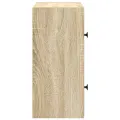 Bibliothèque chêne sonoma 40x24x52 cm bois d'ingénierie