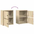 Bibliothèque chêne sonoma 40x24x52 cm bois d'ingénierie