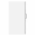 Armoire murale de cuisine Kalmar gris béton bois d'ingénierie