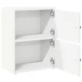 Bibliothèque blanc 40x24x52 cm bois d'ingénierie
