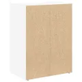 Bibliothèque blanc 40x24x52 cm bois d'ingénierie