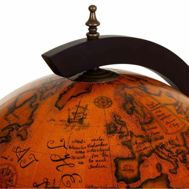 Globe terrestre Alexandra House Living Marron 55 x 93 x 55 cm Meuble