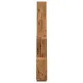 Étagère murale en forme de cube vieux bois 90x15x119,5 cm