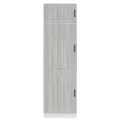Armoire de cuisine Lucca sonoma gris bois d'ingénierie