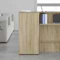 Armoire rangement chêne sonoma 50x45x103,5 cm bois d'ingénierie