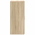 Armoire rangement chêne sonoma 50x45x103,5 cm bois d'ingénierie