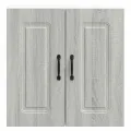 Armoire murale de cuisine Kalmar sonoma gris bois d'ingénierie
