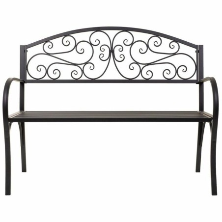 Panca Alexandra House Living Nero Ferro 53 x 91 x 153 cm