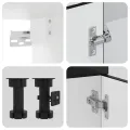 Ensemble d'armoires de cuisine 4 pcs Kalmar bois d'ingénierie