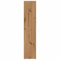 Bibliothèque chêne artisanal 36x30x143 cm bois d'ingénierie