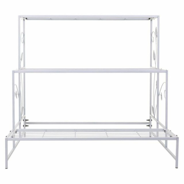 Soporte para Maceta Alexandra House Living Blanco Hierro 66 x 74 x 80