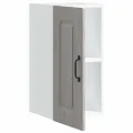 Armoire murale de cuisine Kalmar sonoma gris bois d'ingénierie