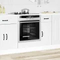 Armoire à four Kalmar blanc bois d'ingénierie