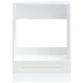 Armoire à four Kalmar blanc bois d'ingénierie