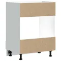 Armoire à four Kalmar blanc bois d'ingénierie