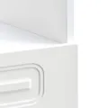 Armoire à four Kalmar blanc bois d'ingénierie