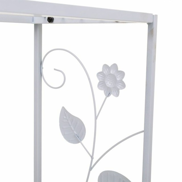 Soporte para Maceta Alexandra House Living Blanco Hierro 44 x 44 x 80