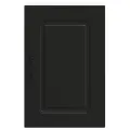 Armoire murale de cuisine Kalmar noir bois d'ingénierie