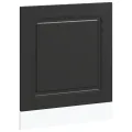 Panneau de lave-vaisselle Kalmar noir 60x1,5x67 cm