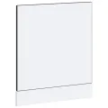 Panneau de lave-vaisselle Kalmar noir 60x1,5x67 cm