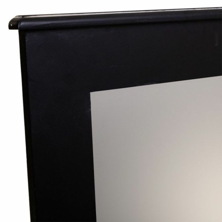 Wall mirror Alexandra House Living Black 3 x 90 x 70 cm Rectangular 2