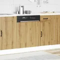 Panneau de lave-vaisselle Kalmar chêne artisanal 60x1,5x67 cm