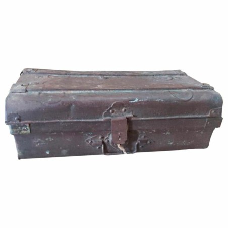 Valise décorative Alexandra House Living Marron Fer Style artisanal 3