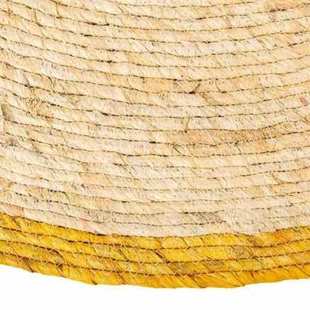 Tapijt Alexandra House Living Bruin Natuurlijke Vezel 120 x 120 cm Ron 2