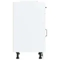 Armoire de cuisine Kalmar blanc bois d'ingénierie