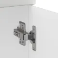 Armoire de cuisine Kalmar blanc bois d'ingénierie