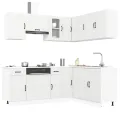 Ensemble d'armoires de cuisine 11 pcs Kalmar bois d'ingénierie