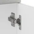 Armoire de cuisine Kalmar gris béton bois d'ingénierie