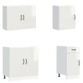 Ensemble d'armoires de cuisine 7 pcs Kalmar bois d'ingénierie