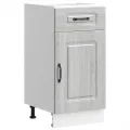 Armoire de cuisine Kalmar sonoma gris bois d'ingénierie