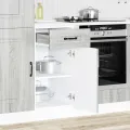 Armoire de cuisine Kalmar sonoma gris bois d'ingénierie