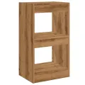 Bibliothèque/Séparateur de pièce chêne artisanal 40x30x72 cm