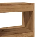 Bibliothèque/Séparateur de pièce chêne artisanal 40x30x72 cm