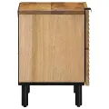 Tables de chevet 2 pcs 40x33x46 cm bois de manguier solide