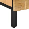 Tables de chevet 2 pcs 40x33x46 cm bois de manguier solide