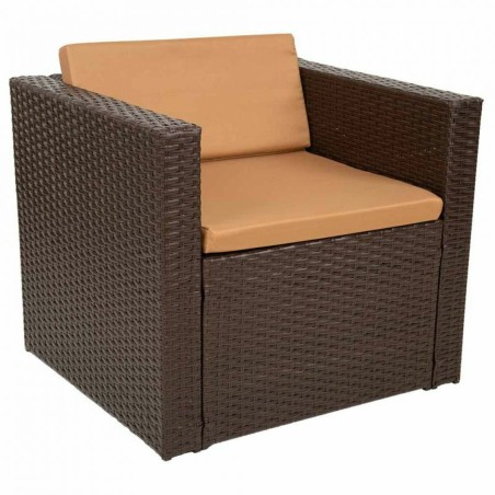 Mobili da giardino Alexandra House Living Marrone 65 x 45 x 75 cm 4 Pe