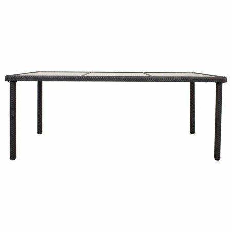 Garden furniture Alexandra House Living Black 61 x 85 x 58 cm 9 Pieces