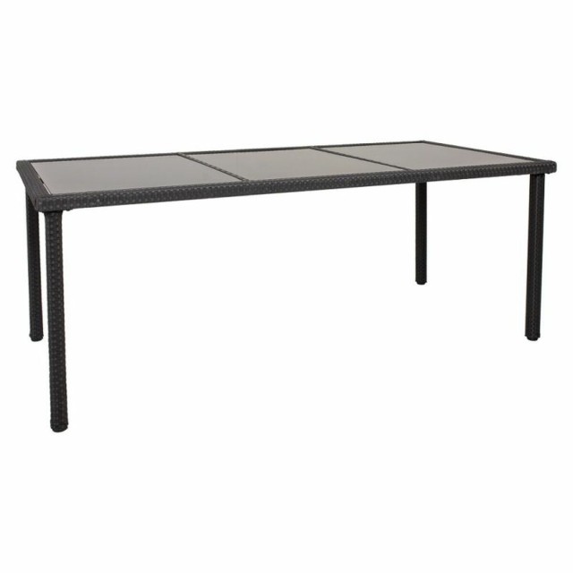 Garden furniture Alexandra House Living Black 61 x 85 x 58 cm 9 Pieces