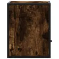Table de chevet murale Chêne fumé 40x31x39,5 cm